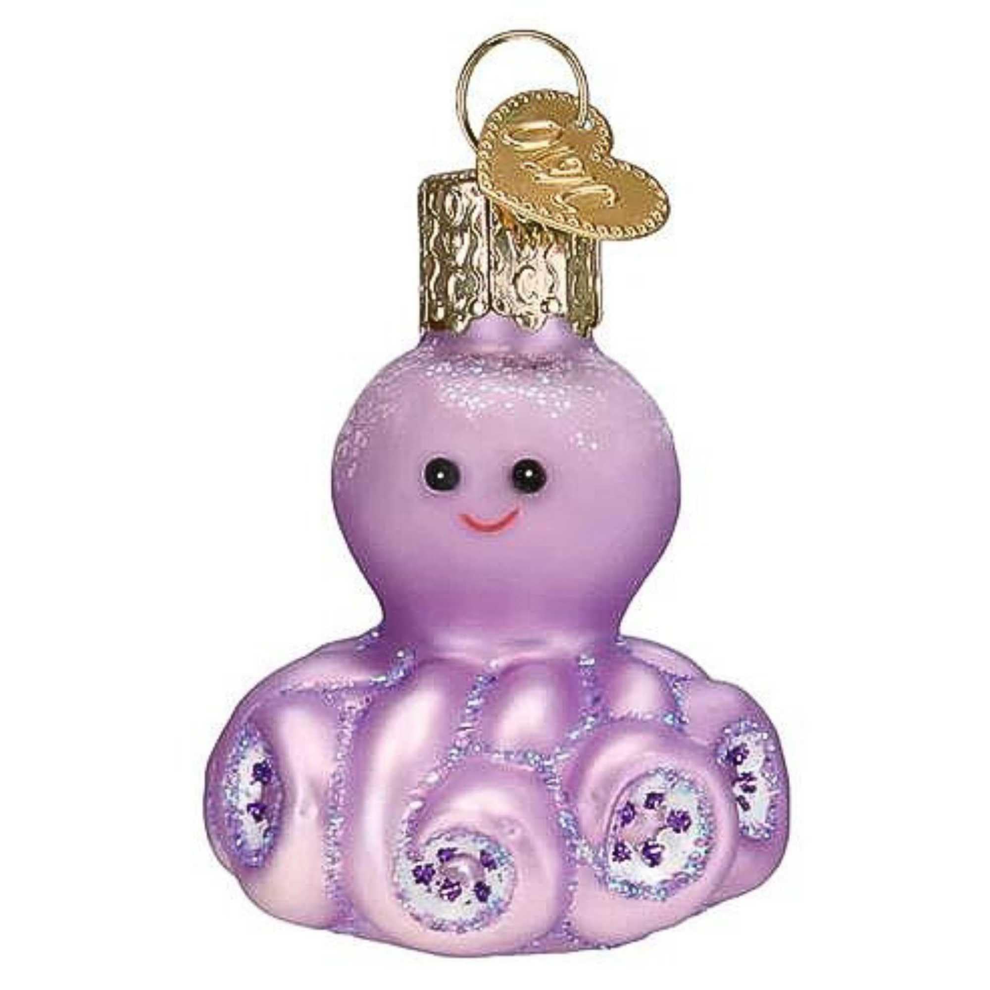 Amazon.com: Old World Christmas Mini Octopus Glass Blown Ornament